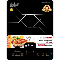 Bếp Điện Từ Đơn Goldsun GIC3200-D – Hàng Chính Hãng