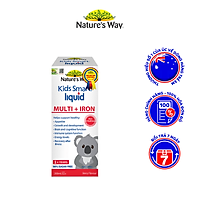 Siro Uống Nature's Way Kids Smart Liquid Multi + Iron Hỗ Trợ Nâng Cao Sức Đề Kháng Cho Trẻ 200ml