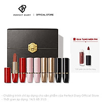 Set 8 cây son Perfect Diary phong cách hoàng gia