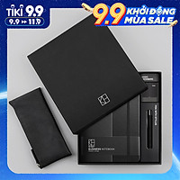 Bộ quà tặng văn phòng Xiaomi Kinbor, bút, sổ tay, dấu trang, hộp bút chì,
