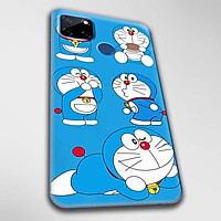 Ốp lưng dành cho Realme C11, Realme C12, Realme C15, Realme C17 mẫu Doraemon ham ăn
