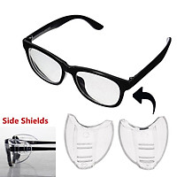 Universal Flexible Side Shields Safety Glasses Goggles Eye Protection 1 Pair