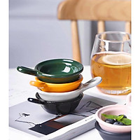 Chén cup nhỏ có quai gốm sứ