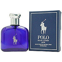 Polo Blue by Ralph Lauren for Men, Eau De Toilette Natural Spray, 1.3 Ounce