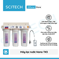 Máy lọc nước Nano TK by Scitech (Không dùng điện, không nước thải, 3 đến 9 cấp lọc) - Hàng chính hãng