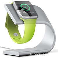 Đế dock sạc không dây Apple Watch Nhôm nguyên khối, kiêm Giá đỡ đồng hồ thông minh.