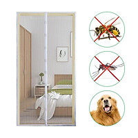 Màn cửa lưới chống muỗi có băng dính và bao tay ngăn muỗi - 90x210cm
