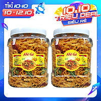 1kg Khô gà lá chanh thượng hạng cao cấp