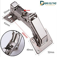 Bản lề thép chữ M cao cấp ko giảm chấn và giảm chấn