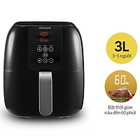 Nồi Chiên Không Dầu Điện Tử Lock&Lock ECF-300B (3 lít) - Hàng Chính Hãng