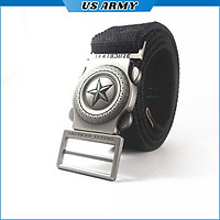 Thắt Lưng Nam Dây Vải Dù Phong Cách Lính U379 US ARMY, Khóa Cài Tự Động Dễ Dàng Điều Chỉnh Theo Vòng Bụng- HÀNG CHÍNH HÃNG