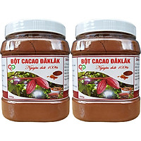 1KG BỘT CACAO DAKLAK NGUYÊN CHẤT TỐT CHO SỨC KHỎE