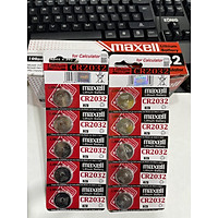 Vĩ 5 viên pin Maxell CR2025-CR2016-CR2032 -CR1220-CR1620-CR1616-CR1632 3V - hàng nhập khẩu