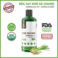 Nước rửa tay khô tinh dầu Sả Chanh 24Care diệt khuẩn - Có chứng nhận diệt khuẩn 99,9% đạt tiêu chuẩn FDA