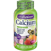 Vitafusion Calcium Supplement Gummy Vitamins, 100 count