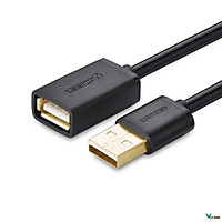 Dây nối dài USB 2.0 (1 đầu đực, 1 đầu cái) dài 1m UGREEN US103 10314 - Hàng chính hãng