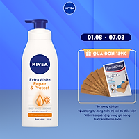 Sữa Dưỡng Thể Dưỡng Trắng Nivea Giúp Phục Hồi & Chống Nắng SPF 30 (350ml) - 88311