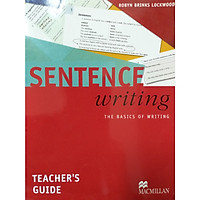 Sentence Writing: Teacher’s Book