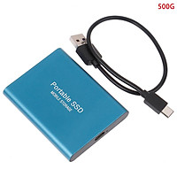 4TB 2TB SSD 500GB/1TB SSD Ngoài SSD Cho Laptop máy Tính Để Bàn Loại-C USB3.1 SSD Di Động Nhớ