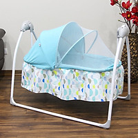 Nôi tự động cao cấp điều khiển từ xa Mastela SG239