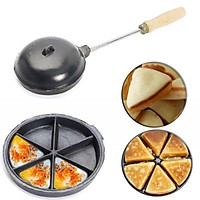 Khuôn bánh trứng cút, bánh tam giác chống dính 6 ô