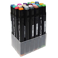 Viết Lông Màu Touch Mark (12 Màu) Thân Đen