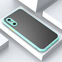 Ốp Lưng Nhám Viền Màu Bảo Vệ Camera Thế Hệ Mới Dành Cho iPhone 7 PLUS/ 8 PLUS/X / XS / XR / XS MAX / 11 Pro / 11 Pro Max- Handtown- Hàng Chính Hãng