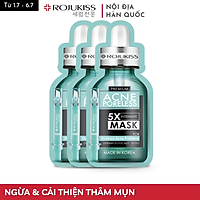Combo 3 mặt nạ ROJUKISS giúp ngăn ngừa mụn và cải thiện vết thâm mụn