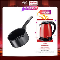 Nồi cán dài/ quánh Tefal Unlimited G2552802 16cm - Chống dính, báo nhiệt thông minh - Hàng chính hãng