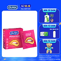 Bao cao su Durex Pleasuremax Hộp 3 Bao