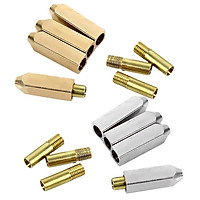 8 PCS Metal Connector DIY Shoelaces Repair Shoe Lace Tips Replacement End, for Elastic No Tie Athletic Running Shoe Laces Sneakers Fits Hiking Boots
