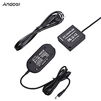 Andoer DMW-DCC11 Dummy Battery AC Power Adapter Camera Power Supply with Power Plug Replacement for Panasonic LUMIX DMC