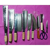 Bộ dao 10 món cao cấp nhà bếp siêu bền siêu rẻ