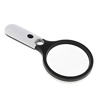 4X 30X Handheld 4 LED Magnifier Reading Magnifying Glass Lens Jewelry Loupe