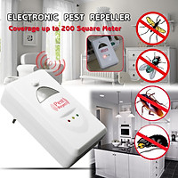 Ultrasonic Electronic Pest Repeller Control Mosquito Bug Rat Spider Cockroach Rodent Mouse Reject Repellent