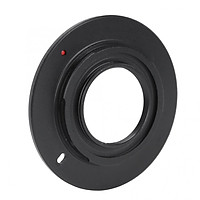 C-M4/3 Lens Adapter Ring Metal Lens Mount Adapter for C Mount Monitoring Camera Lens to Fit for M4/3 Camera