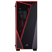 Thùng Máy Corsair Carbide Spec-04 Mid-Tower Termpered Glass, Black & Red_CC-9011117-WW - Hàng Chính Hãng