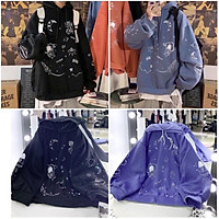 Áo Hoodie Nam Nữ Nỉ Bông Dày Dặn Form Rộng Unisex- Áo Nỉ Nam Nữ Ulzzang Hoạ Tiết Phi Hành Gia Rocket Hot