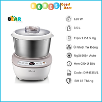 Máy Nhào Bột Và Ủ Bột Tự Động BEAR DM-B35V1 3.5L Quốc Tế - Hàng Chính Hãng