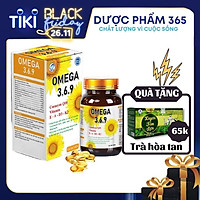 Omega 369 - Giúp Sáng Mắt, Hỗ Trợ Cải Thiện Thị Lực, Hỗ Trợ Bảo Vệ Não Bộ, Giúp Tăng Cường Trí Nhớ (Hộp 30 viên)