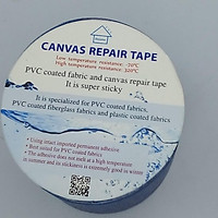 Băng keo chống thấm, chống rò nước dán bạt, mái hiên, liều, bạt nuôi tôm 8cm x 5m DOCONU