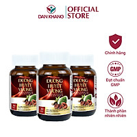 3 Hộp Viên Uống Hỗ Trợ Giảm Đường Huyết và Giảm Nguy Cơ Biến Chứng Của Đái Tháo Đường - Đường Huyết Vương Hủ 30 viên