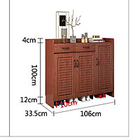 Tủ giày cao cấp phong cách âu TUR022