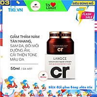 CReam THÂM NÁM, SẠM DA, TÀN NHANG, ĐỒI MỒI 50ml LANGCE COLLAGEN SKIN WHITE