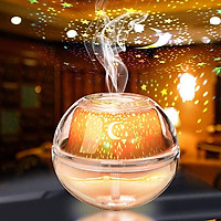 Máy Phun Sương,Tạo Độ Ẩm USB Crystal Night Light Projection Humidifier 500ml-Giao Màu Ngẫu Nhiên -Hàng Chính Hãng