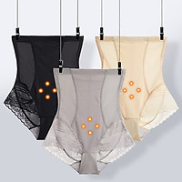 Body shaping pants body corset stomach seamless triangle high waist belly pants women's postpartum shaping waist and hip panties