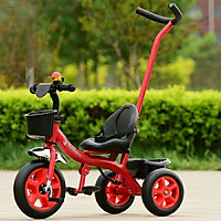 Xe đạp 3 bánh có cán đẩy hàng cao cấp cho bé từ 1-5 tuổi