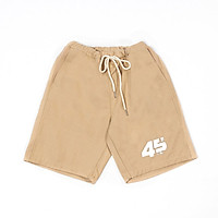 Quần Short Kaki Lưng Thun Co Giản Phản Quang Unisex Mềm Mịn 3 Màu Trẻ Trung Phong Cách Hàn Quốc - 45- Midori