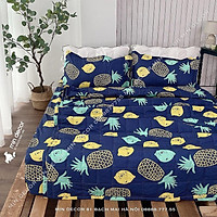Chăn Ga Gối Nệm Cotton 3D ️ MÃ GIẢM GIÁ 5K -Bộ Chăn Hè Trần Bông Chất Liệu Poly Cotton Mềm Mịn