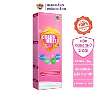 Sữa bột Colosmulti Pedia Gold hộp 2 gói x 16g chuyên biệt giúp bé ăn ngoan
